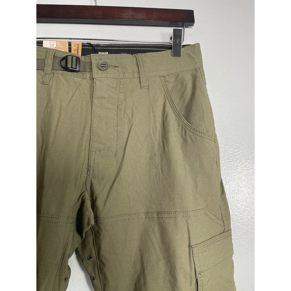 PRANA Stretch Zion Pant II 28x36 Slate Green NEW Straight Leg Gorpcore Relaxed